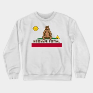 Midsommar Festival Flag Crewneck Sweatshirt